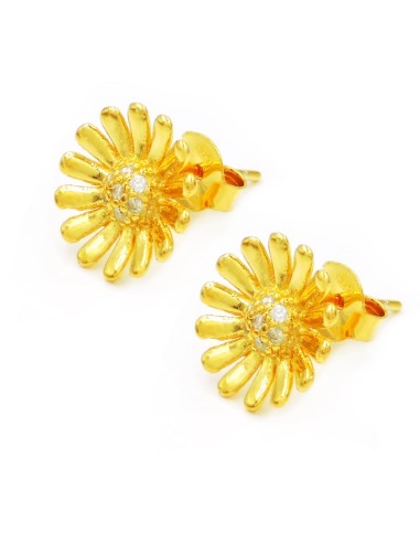 Golden Daisy Earrings 