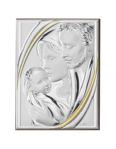 Holy Family Silver Plated Frame