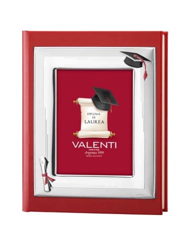  Album Laurea Ecopelle Rosso Valenti 53535