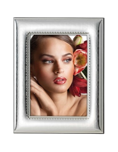 Picture Frame Glossy Hammered Embroidery 7x9