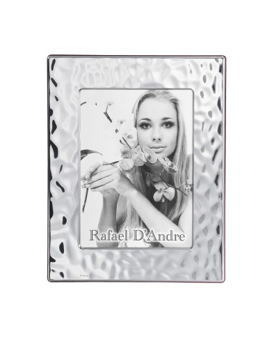 Silver Picture Frame Glossy Sea Effect 5'' x 7''