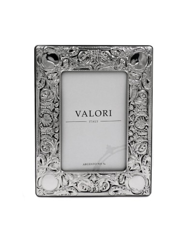 925 Sterling Silver Photo Frame 4 x 6 Elisabeth Model Mahogany Back - M ...