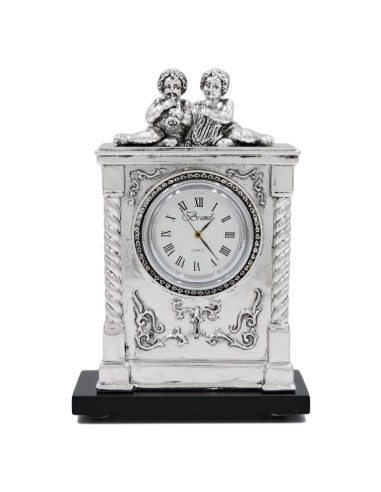 Baroque Desk Clock Children Musicians